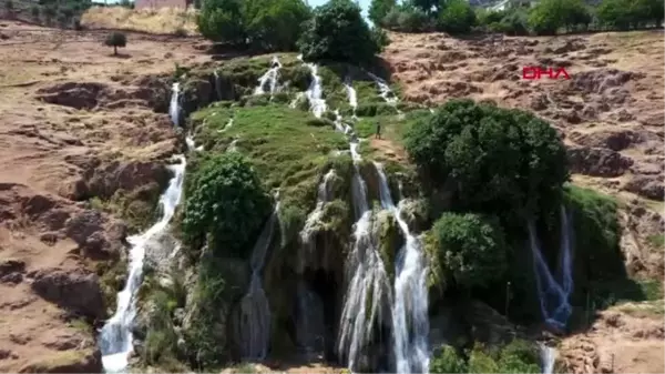 Son dakika haberleri! GAZİANTEP Sakçagözü Şelalesi doğal güzelliği ile ilgi çekiyor