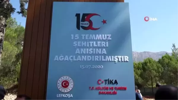 15 Temmuz'da hayatını kaybedenler KKTC'deki Boğaz Şenliği'nde anıldı