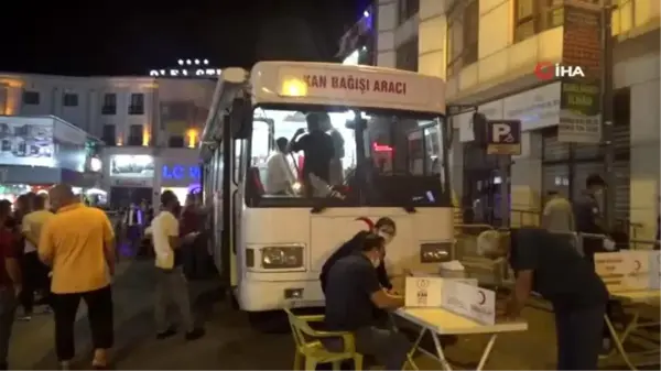 15 Temmuz gecesi kan bağışına koştular