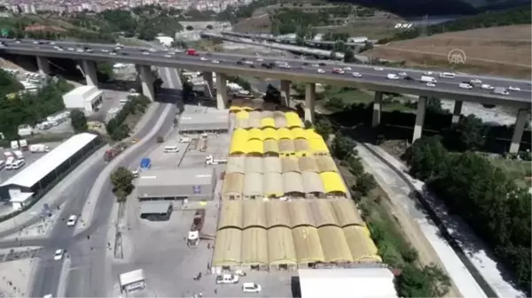 Kurbanlıklar pazara indi - Drone