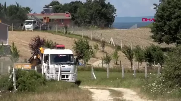 İSTANBUL-Silivri'de kaçak konteyner operasyonu