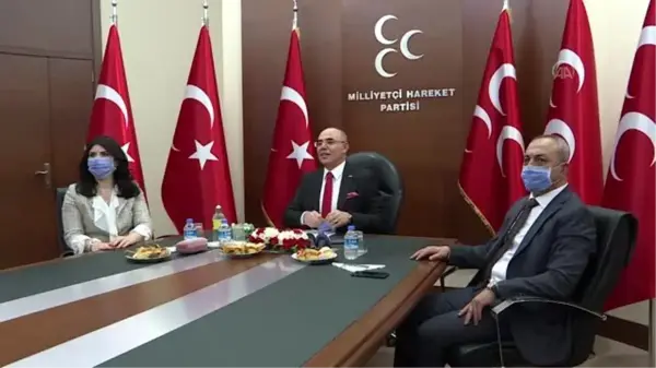 Siyasi partiler videokonferans aracılığıyla bayramlaştı - MHP-BBP