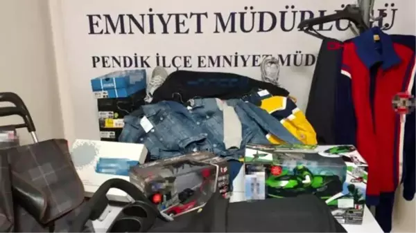 PENDİK'TE İŞ YERİNDEN TEKSTİL ÜRÜNÜ ÇALAN ÇEÇEN ŞÜPHELİLER YAKALANDI