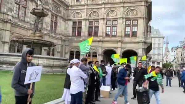 Hindistan'ın Cammu Keşmir'deki uygulamaları Avusturya'da protesto edildi