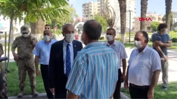 Osmaniye'de maske, sosyal mesafe ve hijyen denetimi