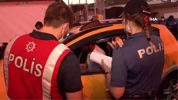 Son dakika genel: Üsküdar'da taksi ve restoranlarda korona virüs denetimi