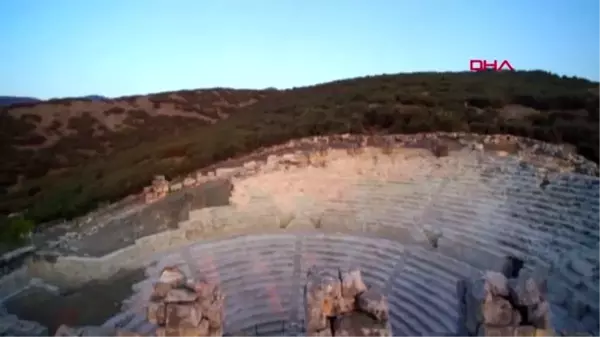 BURDUR Kibyra'nın Medusa'sı ziyaretçileri çekiyor