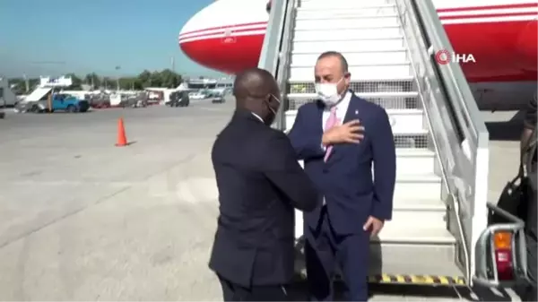 Dışişleri Bakan Mevlüt Çavuşoğlu, Haiti'de