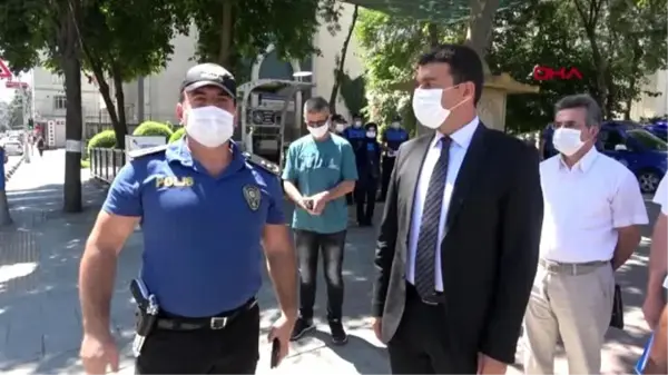 Son dakika haber! SULTANGAZİ'DE KORONAVİRÜS DENETİMİ; TAKSİCİYE MASKE UYARISI