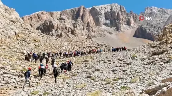 Dağcılar, Demirkazık'ta yaz eğitimi alıyor