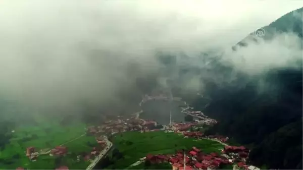 Karadenizli sanatçıların, Uzungöl'deki müzenin tanıtımı için seslendirdikleri türküye klip çekildi