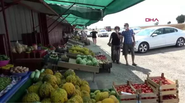 Son dakika gündem: Köylü kadınların üretip yol kenarında sattığı ürünlere tatilci ilgisi