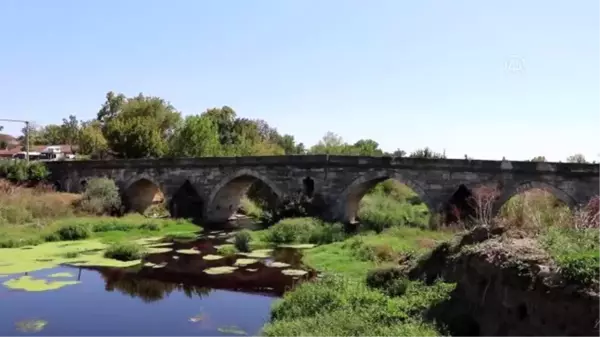 Koca Sinan'ın eseri 450 yıllık taş köprü araç trafiğine kapanacak