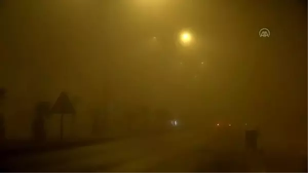 Adana'da sis trafiği ve hayatı olumsuz etkiledi