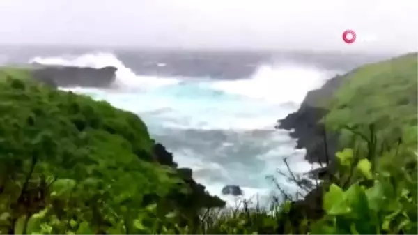 Japonya'yı Maysak Tayfunu vurdu