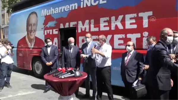 Muharrem İnce, Memleket Hareketi'nin temsili kadrosunu tanıttı