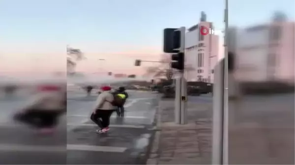 Şili'de protesto gösterisinde 20 kişi gözaltına alındı