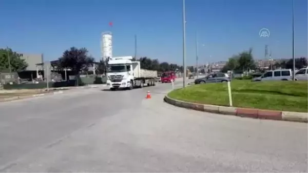 İnegöl'deki trafik kazasında 1 kişi yaralandı