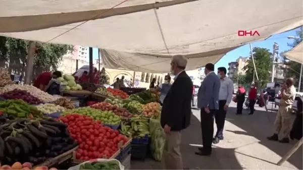 Son dakika haberi | ŞANLIURFA Siverek'te koronavirüs denetimi