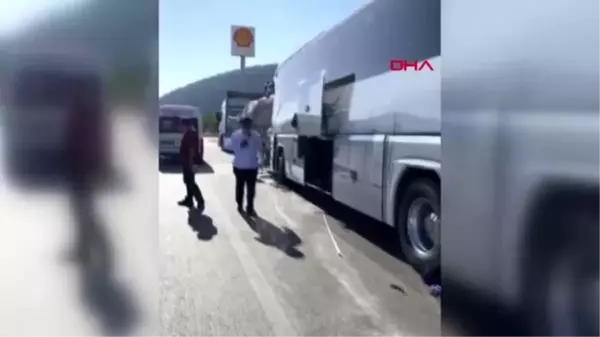 Son dakika haberi: BURDUR Yolcu otobüsü TIR'a arkadan çarptı 1 ölü, 6 yaralı