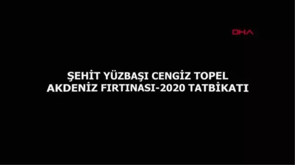 Şehit Yüzbaşı Cengiz Topel Akdeniz Fırtınası-2020 Tatbikatı Seçkin Gözlemci Günü KKTC'de icra...