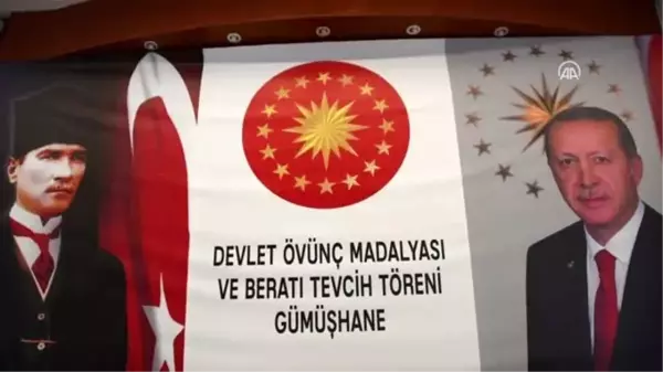 Devlet Övünç Madalyası ve Beratı Tevcih Töreni