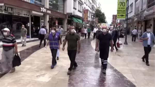 Orta ve Doğu Karadeniz'de koronavirüs tedbirleri denetimi