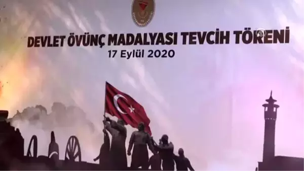 Şehit yakınları ve gazilere Devlet Övünç Madalyası ve Beratı Tevcih Töreni - KAHRAMANMARAŞ