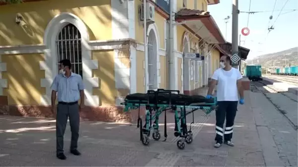 Son dakika haberi | Yaralıyı yük treniyle ambulansa ulaştırdılar