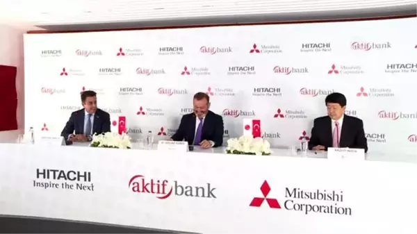 Aktif Bank'tan Hitachi ve Mitsubishi Corporation ile iş birliği