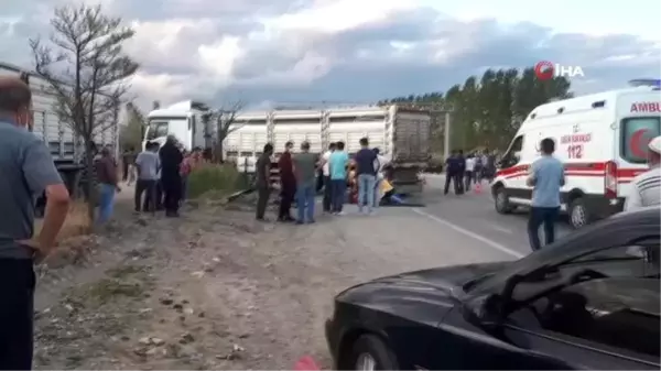 Hisarcık'ta trafik kazası: 1 ölü