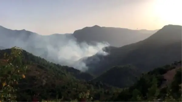 Gündoğmuş'ta çıkan orman yangını kontrol altına alındı