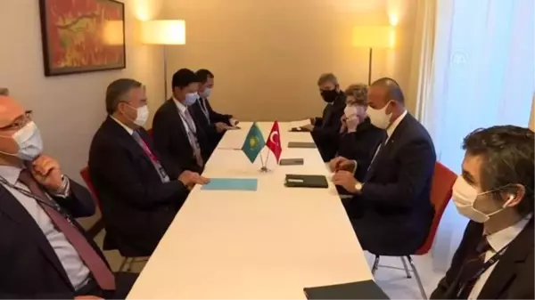 Son dakika haber... Bakan Çavuşoğlu, Slovakya Dışişleri Bakanı Korcok ile görüştü