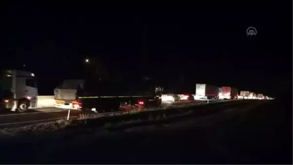 Bolu Dağı geçişinde yol bakımı yoğunluğu