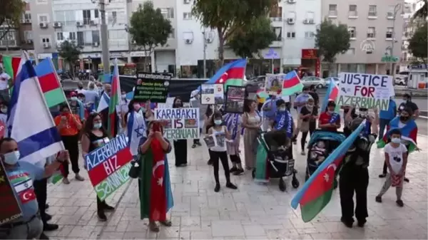 İsrail'deki Azerbaycanlı Yahudiler Ermenistan'ın saldırılarını protesto etti - PETAH