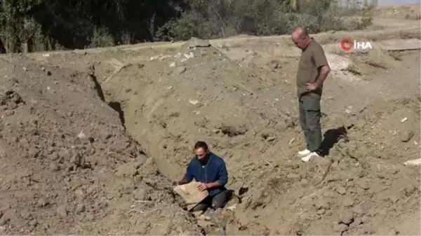 Lahit mezar bulduklarını sandılar, gerçek sonradan ortaya çıktı