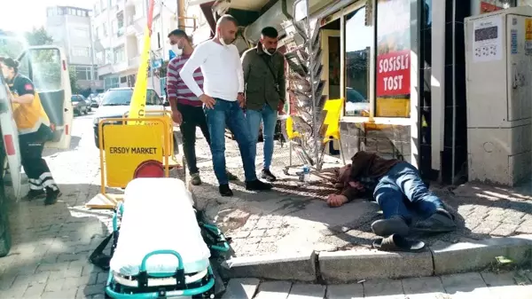 Görenler dondu kaldı: Nöbet geçiren adamın talihsiz anı