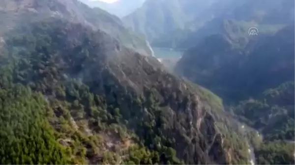 Kahramanmaraş'taki örtü yangını söndürüldü