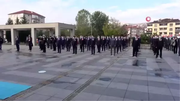 Cumhuriyet Bayramı'nın 97. yıl dönümü Bartın'da törenle kutlandı