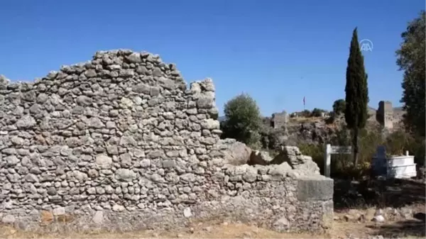 Son dakika... Beçin Antik Kenti'ndeki 700 yıllık Bey Hamamı turizme kazandırılacak