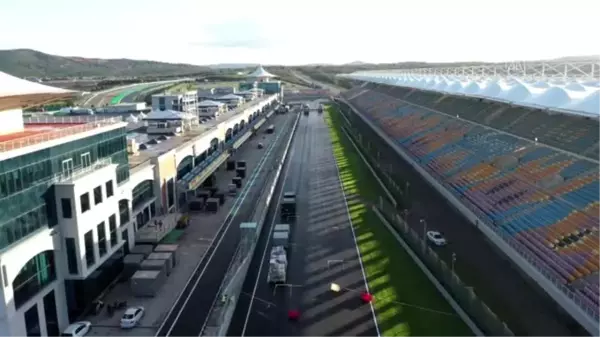 Formula 1 Türkiye Grand Prix'ine doğru - F1 pisti drone çekimi