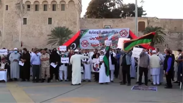 Libya'da BM öncülüğünde süren diyalog görüşmeleri protesto edildi