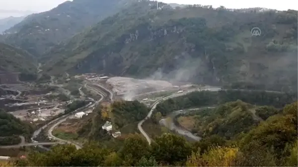 Son dakika haberleri... Katı atık bertaraf tesisinde çıkan yangın söndürüldü