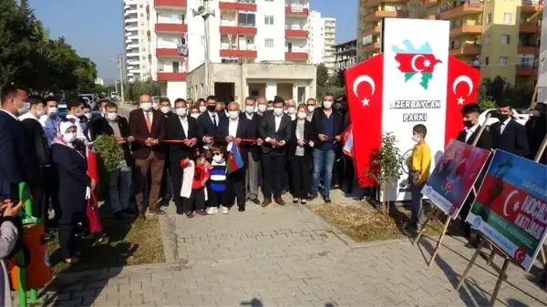 Mersin'de Azerbaycan Parkı açıldı