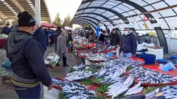 Kilosu 10 TL'ye kadar düşen hamsi fiyatı ile vatandaşın yüzünü güldürdü