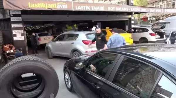 Kış lastiği uygulaması öncesi oto lastikçilerde yoğunluk