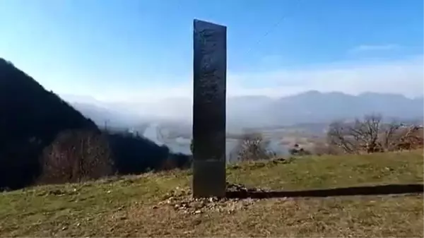 ABD'yi karıştıran gizemli metal bloğun bir benzeri bu kez Romanya'da ortaya çıktı