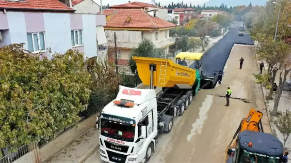 Altyapı bölgesinde yol konforu geçici asfaltla sağlanacak