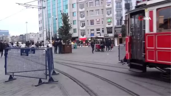 İstiklal Caddesi'nde yeni korona virüs tedbirleri