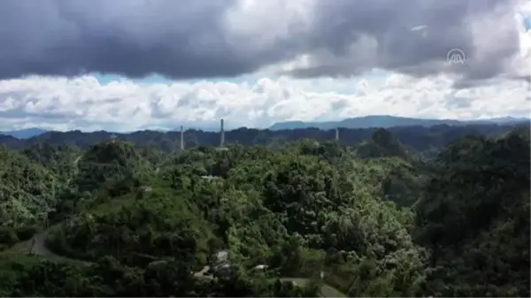 PORTO RİCO - Arecibo Gözlemevi çöktü